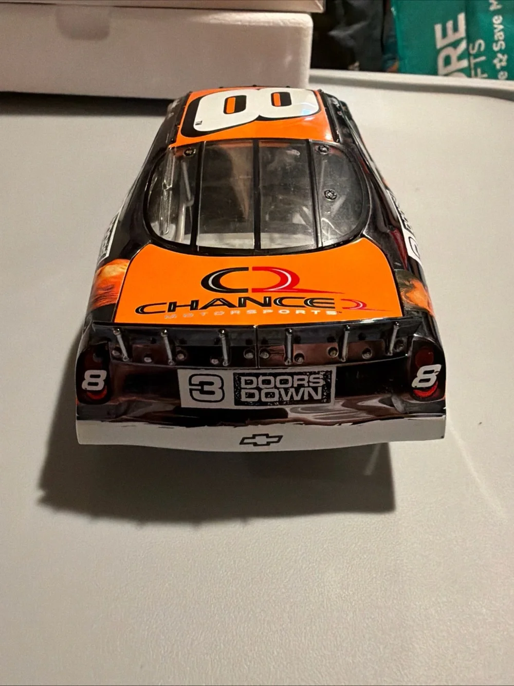 Race Fans Tony Stewart 2003 3 Doors Down Nascar 1/24 Diecast Action #8 Authentic